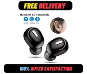 New in X9 Wireless Bluetooth 5.0 Earphones TWS Waterproof Sports Earbuds With Mi