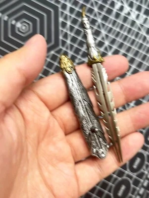 1/6 Dagger Hot Toys HT MMS221 Alien vs. Predator Celtic Predator Figure Weapon