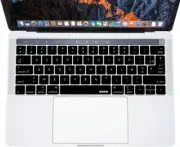 AZERTY Keyboard Skin Cover for 2016 Touch Bar MacBook Pro 13 (A French Language