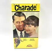 Charade VHS Tape Cary Grant Audrey Hepburn w/ MCA Watermarks New Factory Sealed