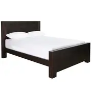 [James Lane] Bargara Bed Frame Midnight Oak