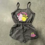 Zara Care Bears Girls Retro 80s Playsuit Jumpsuit Age 10 Years