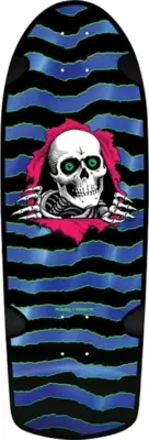 Powell Peralta OG Ripper 14 Blacklight Foil Old School Skateboard Deck - 10"