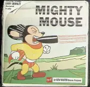 Mighty Mouse 3d View-Master 3 Reel Packet NEW SEALED