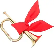 CVUTOVO Bugle Trumpet Metal Instrument for Beginners for Orchestras Parades Stage Performances Stunning Sound Appearance Teen Musical Instrument