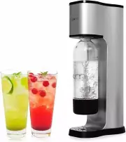 Premium Carbonator-Sparkling & Seltzer Water Soda Maker with PET Bottle