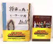 My Hero Academia Izuku Midoriya's 90 pg Burned Notebook & Set 4 Postcards New