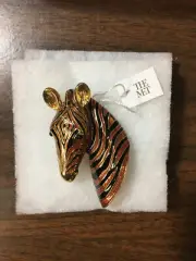 Metropolitan Museum of Art—THE MET— Zebra Brooch Pin (80038207) BRAND NEW IN BOX