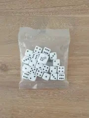 Horus Heresy Dice - 16mm Scatter Dice + 20x 12mm d6 dice