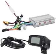 Vuzmode Bike Motor Controller Kit with S886LCD Meter Aluminum Alloy Housing, for Electric Bike Scooter Conversion E-Scooter Brushless Controller