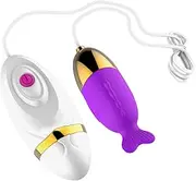 Silent Vibrating Vibrator 12 Speed Vibrating Egg Tounge Licking Vibrator G Spot Vibrator Remote Control Sex Toy
