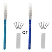 Seam Stitch Unpicker Thread Cutter Sewing Tool with 5x Replacement Heads