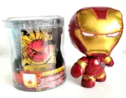 Invincible Iron-Man USB Power Up Button & Funko Fabrikations Iron Man Soft Toy