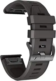 [DJDLFA] 22 26mm Silicone Watch Band Strap For Garmin Fenix 7 7X 6 6X 5X 5 Plus 3HR Forerunner 935 945 Epix Quick Releas Smart Watchband