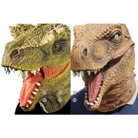 在飛比找蝦皮購物優惠-暴龍面具 恐龍面具 面具 哥斯拉 動物 侏儸紀世界 酷斯拉 