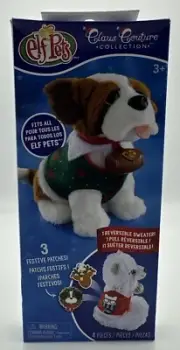 Elf Pets Claus Couture Collection Reversible Elf Pet Sweater NEW