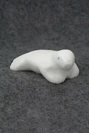 Seal Zuni Fetish Carving - Herbert Halate