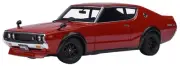 AUTOart 1/18 Nissan Skyline 2000GT-R KPGC110 Tuned Red Model 77468