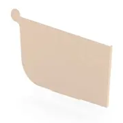 VIC NEW Stratco Quad Gutter 125 Stop End Merino