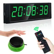 Gym Timer Clock for Home Gym, Fitness Timer with Start/Stop Button, Interval ...