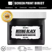 Ecotex® Mixing Black - Premium Water Based Ink for Screen Printing - All Sizes