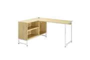 Maestro Furniture Vina L-shape Computer Working Home Office Desk 150cm Natural