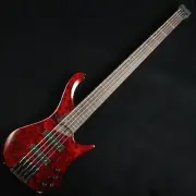 Ibanez EHB1505 Stained Wine Red Low Gloss S N I231204709 Headless 5 strings