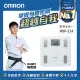 【OMRON 歐姆龍】電子體重計/兩點式體脂計 HBF-214(白色)