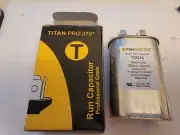 Titan Pro TOC15 Oval Motor Run Capacitors 15MFD 370 VAC - Free Shipping