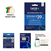 Lyca Mobile Prepaid 5G/4G SIM Card | $39 Plan | Unlimited Talk, Text & Data ...