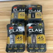 Lot Of 4 Pks 3M CLAW 3 Drywall Picture Hanger & 3 Spot Marker Per Pack -Total 12