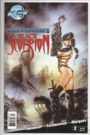 BLACK SCORPION #2 A, NM, Roger Corman, Blue Water Comics 2009