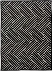 Manhattan Black And Gold Rug