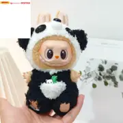 Labubu Baby Clothes Plush Cartoon Pink Pig Set for 1St and 2Nd Gen 17Cm Labubu/D