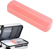 Toothbrush Holders Travel - Portable Toothpaste Brush Container | Leakproof Hygienic Toothbrush Holder for Travel Camping RV Road Trip Sink Vanity