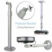 Universal 20-40cm Projector Ceiling Wall Mount Aluminium Bracket 15KG Capacity