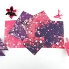Sides Kids Handmade DIY Decor Craft Paper Origami Paper Sakura Scrapbooking