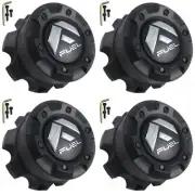 Fuel Matte Black Custom Wheel Center Cap # 1001-60B / 1000-55 (4 CAPS) NEW