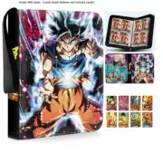 Dragon Ball Z Super TCG BINDER SSJ Blue Goku & Vegeta HOLDS 400 cards 4 Grid