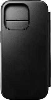 NOMAD Leather Folio | iPhone 16 Pro | Black | Horween