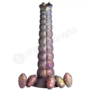 Creature Cocks Deep Invader Tentacle Ovipositor Dildo with Eggs