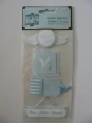 TPC Studio Paper Bliss HEAVEN SENT BOY 3D Accents NIP