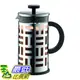 [107美國直購] Bodum Eileen 34oz (1L) 11195-16US 咖啡法式濾壓壺 法壓壺 French Press Chrome