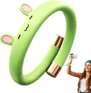 Fly Repellents Wristband,Silicone Gnat Repellents Wristband with Bunny Shape - Wrapped Waterproof Gnat Control Bands for Kids Adults Outdoor Camping Fishing Traveling Borato