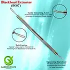 Blackhead Comedone Extractor Straight-Angled Loop Acne Removal Dermatology Tool