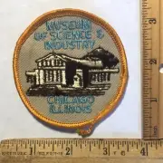 Vintage Museum Of Science & Industry Logo Patch Chicago Illinois Travel Souvenir