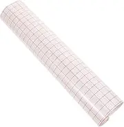 Orange Grid Laminating Film Transfer Tape for Vinyl Adhesive Decal Decor Easy to Apply 1 Sheet Grid Lines for Precision