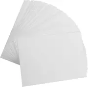 HYTROVE 100 Sheets 6-inch Glossy Photo Paper Double Sided for Printer Fine Art Printing Paper Print Supplies White