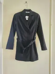 New With Tags ATMOS & HERE Belted Blazer Size 6