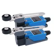 2Pcs ME-8108 Adjustable Roller Lever Arm Limit Switch NC-NO CNC Mill Rout